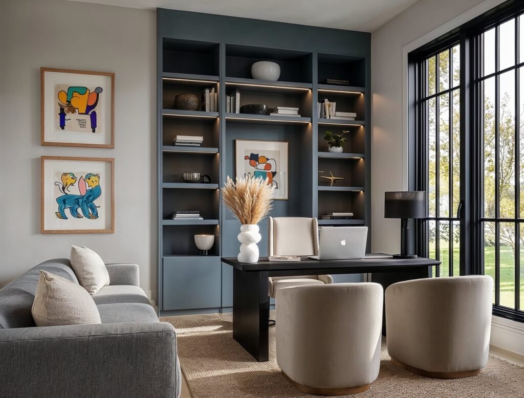 Transforming Spaces: Designing a Productive Home through Modern Construction